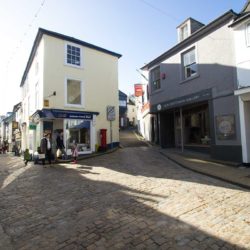 Narrow streets in St Ives