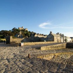 The island village on St Michael's Mount